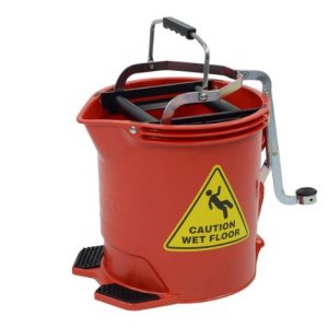 Mopbucket Contractors Red