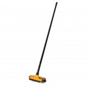 Sabco Deck Scrub Brush With Metal Handle