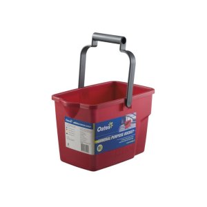 Oates Rectangle Bucket Red 9ltr*obsolete*