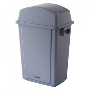 Oates Slimline Swing Bin 40l Grey*obsolete*