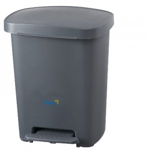 Oates Pedal Bin 30l Grey 