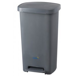 OATES PEDAL BIN 50L GREY          