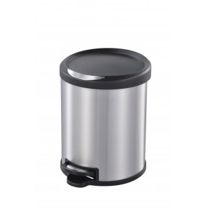 Edco Stainless Steel Pedal Bin 5l 19365