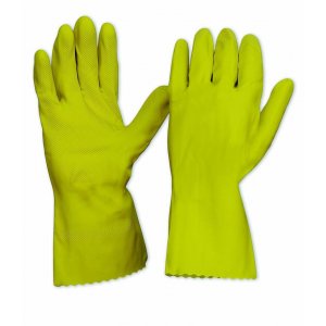 RUBBER GLOVES LARGE 