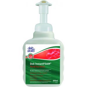 DEB INSTANT FOAM SANITISER 400ML