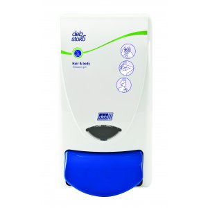 DEB CLEANSE HAIR & BODY SHOWER 1L DISPENSER