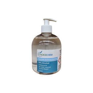 Hand Sanitiser Gel 70% Alcohol 500ml