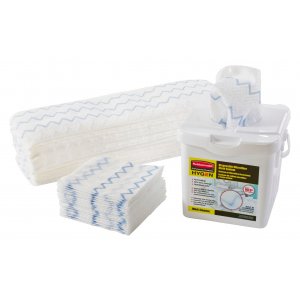 DISPOSABLE MICROFIBRE MOPS PK150 49CM