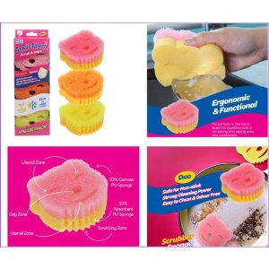 Scrubtastic Scrub & Wipe 3pk