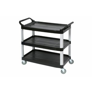 Black Utility Cart W/wheels