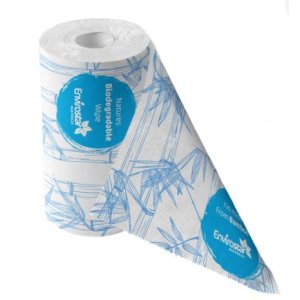 BAMBOO WIPER ROLL BLUE 300mmx530mm 85XSHEETS BMBWIPE-BLUE