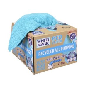 Blue Eco Cloth Recycled Box Of 20 Wm-mrap