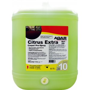 AGAR CARPET PRE-SPRAY CITRUS EXTRA 20LTR