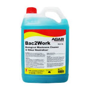 AGAR BAC2WORK BIOLOGICAL WASHROOM CLEANER 5LTR