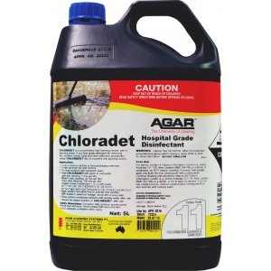 Agar Detergent Chloradet 5ltr