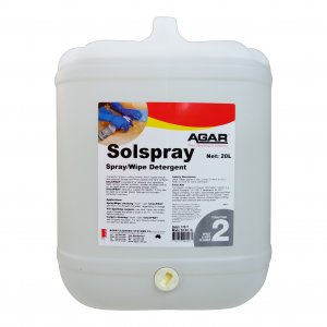 AGAR SOLSPRAY SPRAY & WIPE 20LTR