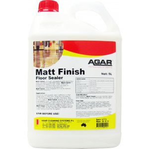 Agar Matte Finish Floor Sealer 5ltr