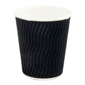 Coffee Cup Coolwave 8oz Blk C-hc0642 Ctn500