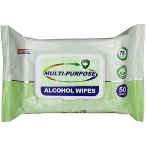 Antibacterial 75% Alcohol Surface Wipes Pkt80