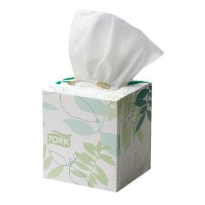 Tork Facial Tissues Cube 2ply 90sht Ctn24 2170301