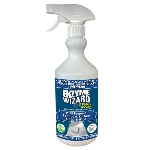 Enzyme Wizard Bathroom/kitchen Btl Empty 750ml (blue)